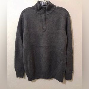 Columbia cotton-wool pullover gray sweater men size medium